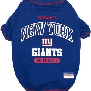 NFL New York Giants Blue Pet Jersey